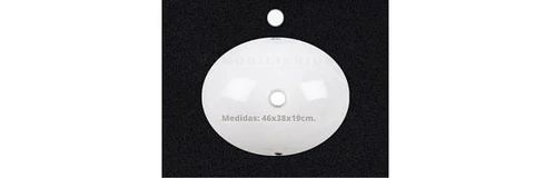 Cubierta de cuarzo para vanitorios de 60 cm / LO / Negro Absoluto