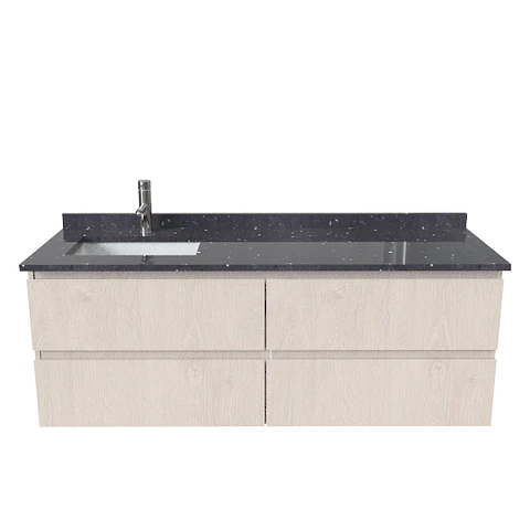 Mueble vanitorio Simple Aéreo  de 140 cm /  M2-1448 -ADI / Provenzal