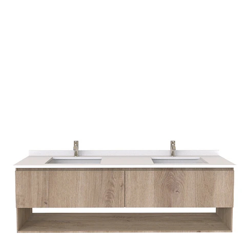 Mueble vanitorio Doble Aéreo  de 150 cm /  M9-1538 -DA / jerez