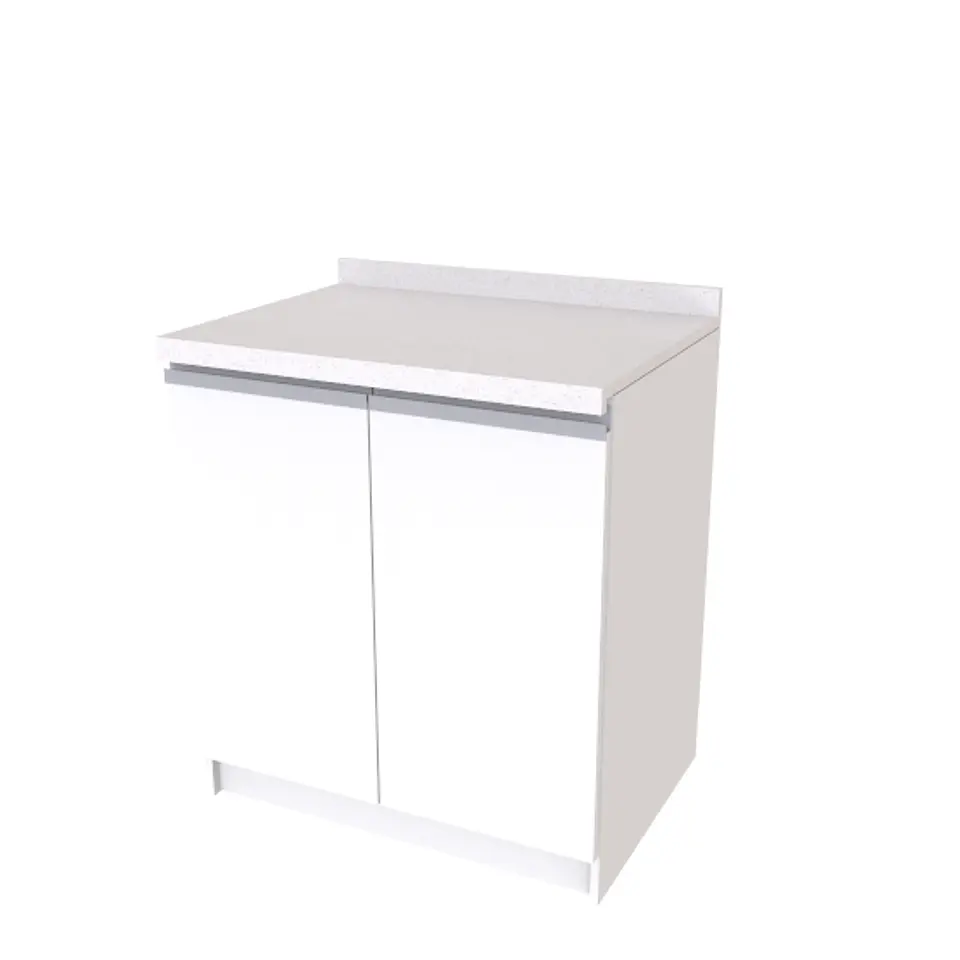 Mueble meson con cobierta de cuarzo M0-830 / Blanco 1
