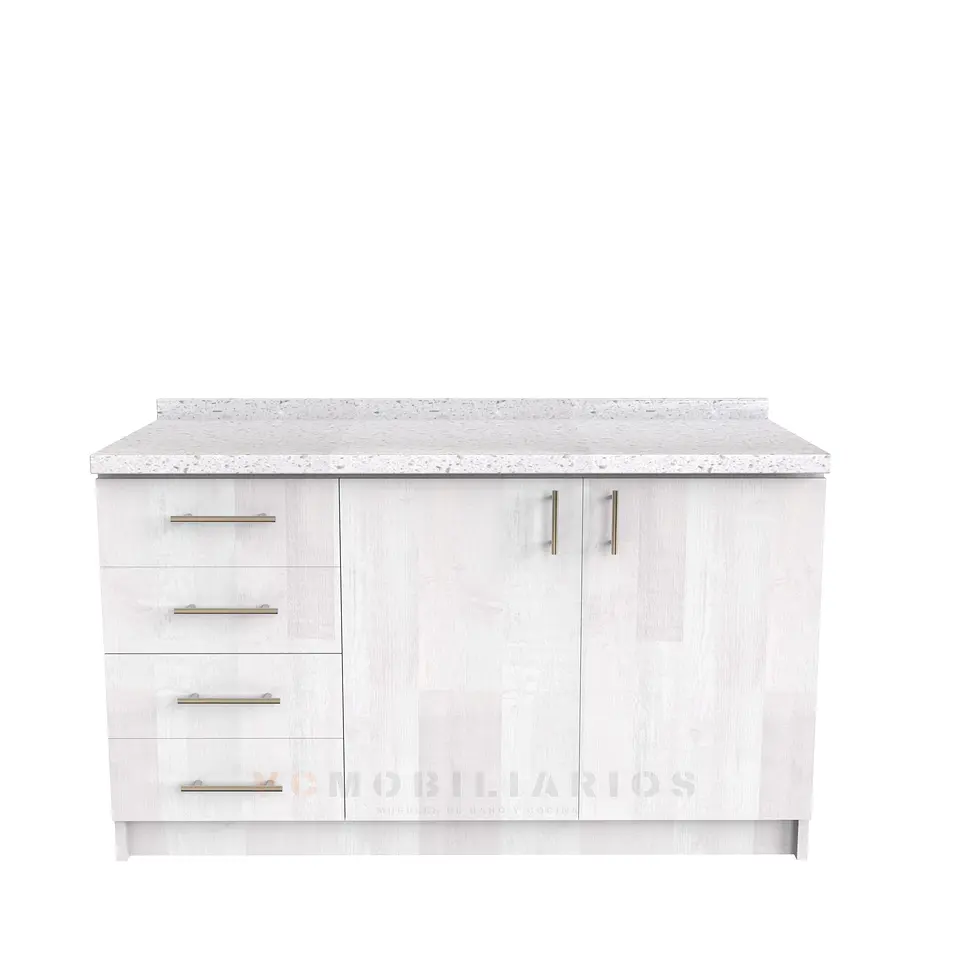 Mueble meson con cubierta de cuarzo de 150 cm / M1-1540 / Legno 1