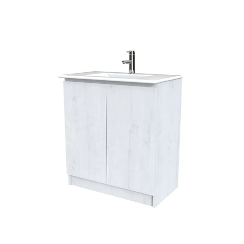 Mueble vanitorio al piso  de 90  cm con cubierta de loza M0-901  / Alaska