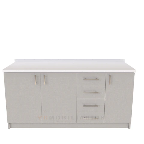 Mueble tipo mesón de 180 cm / M1-1820-MS  / Giorno