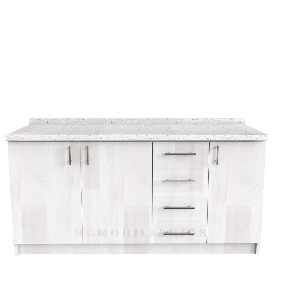 Mueble meson con cubierta de cuarzo de 190 cm / M1-1940 / Legno 1