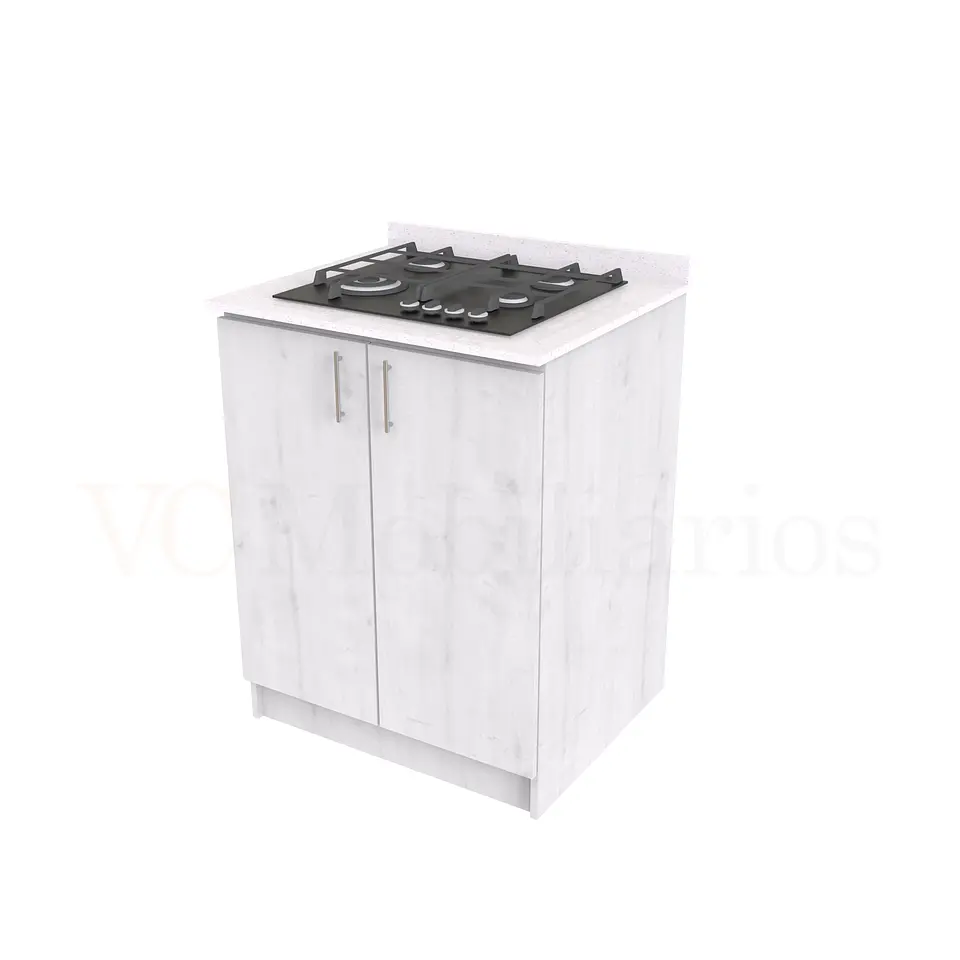 Mueble meson con cubierta de cuarzo de 70 cm / ME1-730 / Alaska 1