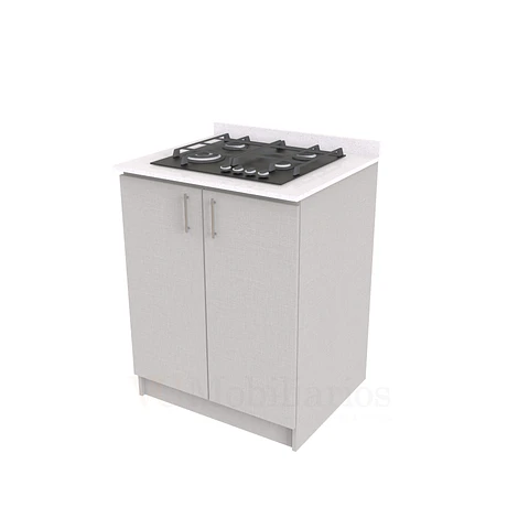 Mueble meson con cubierta de cuarzo de 70 cm / ME1-730 / Giorno