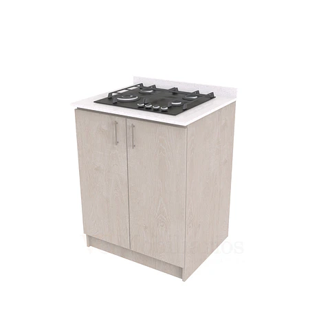Mueble meson con cubierta de cuarzo de 70 cm / ME1-730 / Provenzal