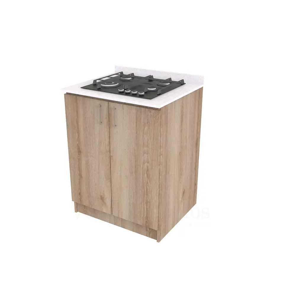 Mueble meson con cubierta de cuarzo de 70 cm / ME1-730 / Cava 1