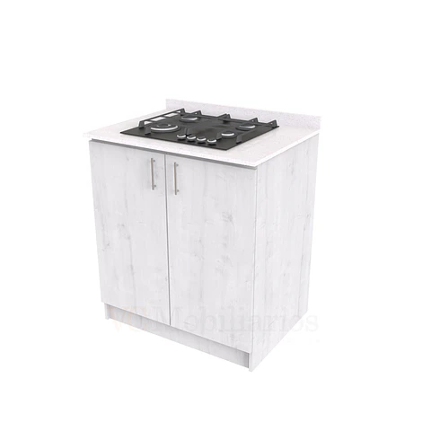 Mueble meson con cubierta de cuarzo de 80 cm / ME1-830 / Alaska
