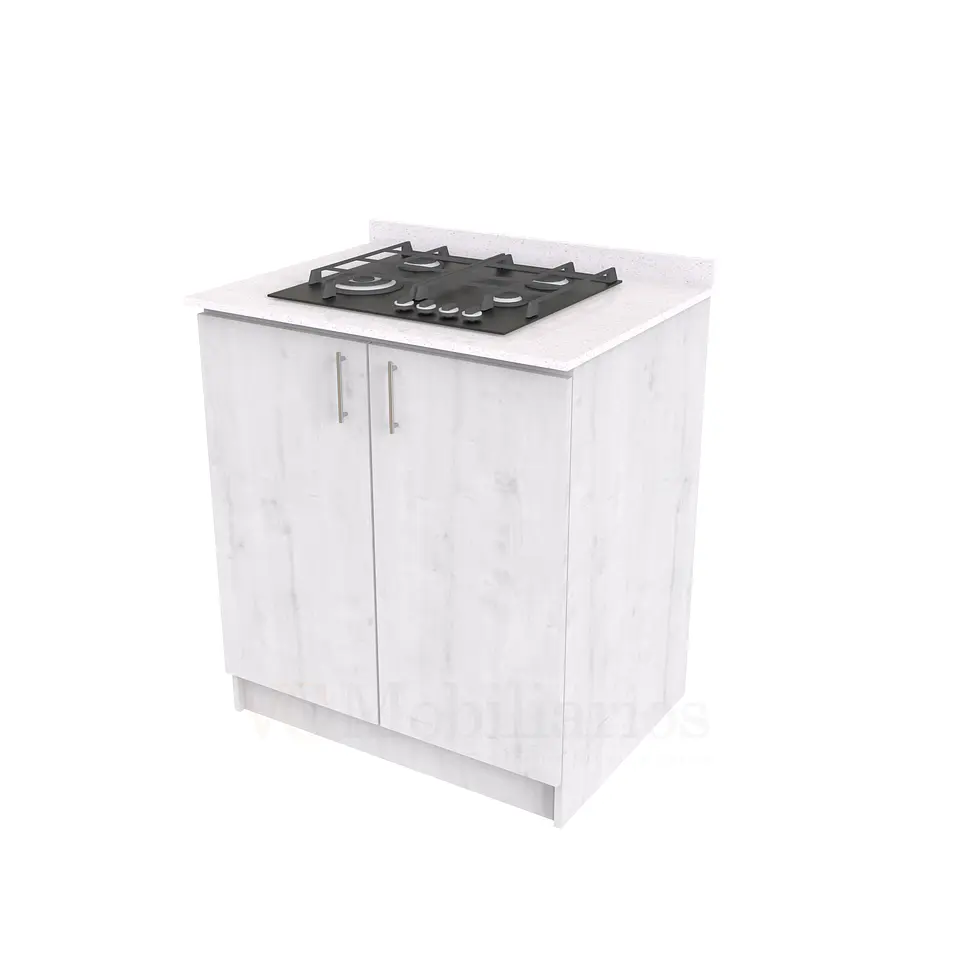 Mueble meson con cubierta de cuarzo de 80 cm / ME1-830 / Alaska 1