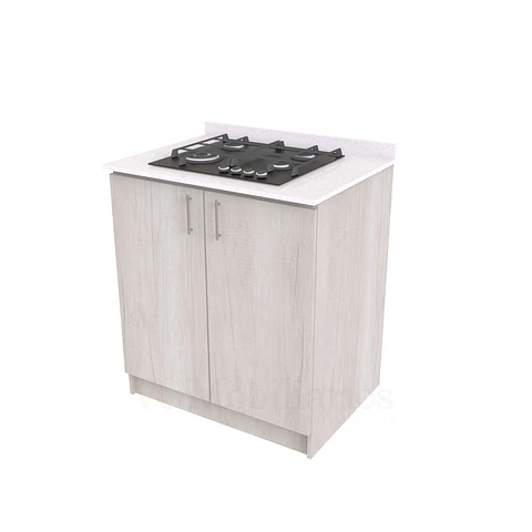 Mueble meson con cubierta de cuarzo de 80 cm / ME1-830 / Toscana