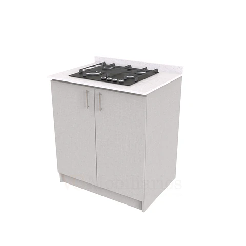 Mueble meson con cubierta de cuarzo de 80 cm / ME1-830 / Giorno