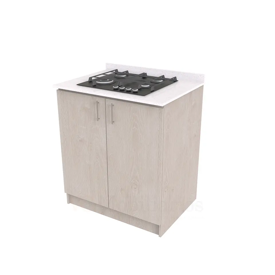 Mueble meson con cubierta de cuarzo de 80 cm / ME1-830 / Provenzal 1
