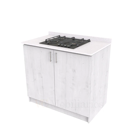Mueble meson con cubierta de cuarzo de 100 cm / ME1-1030 / Alaska