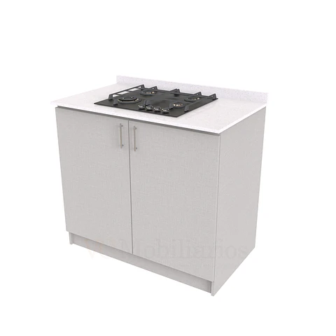 Mueble meson con cubierta de cuarzo de 100 cm / ME1-1030 / Giorno