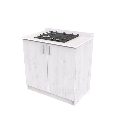 Mueble meson con cubierta de cuarzo de 90 cm / ME1-930 / Alaska