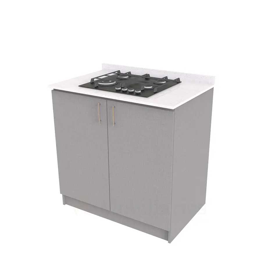 Mueble meson con cubierta de cuarzo de 90 cm / ME1-930 / Notte 1