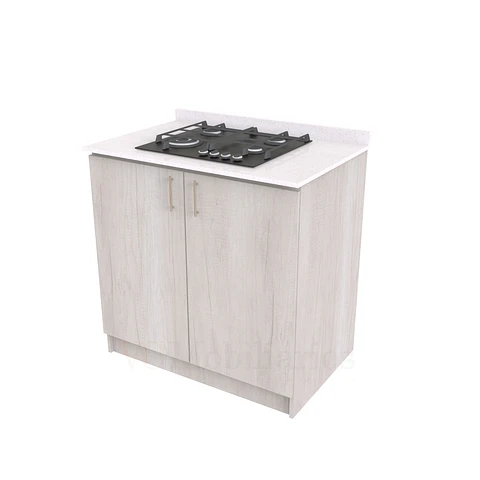 Mueble meson con cubierta de cuarzo de 90 cm / ME1-930 / Toscana