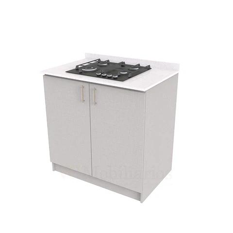 Mueble meson con cubierta de cuarzo de 90 cm / ME1-930 / Giorno
