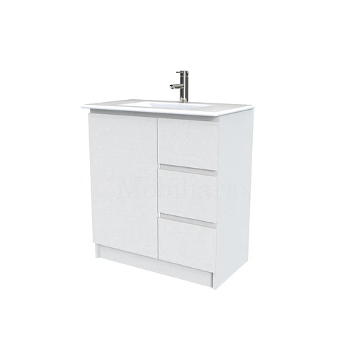 Mueble vanitorio al piso  de 70  cm con cubierta de loza M2-701  / Giorno