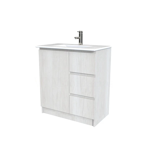 Mueble vanitorio al piso  de 70  cm con cubierta de loza M2-701  / Toscana