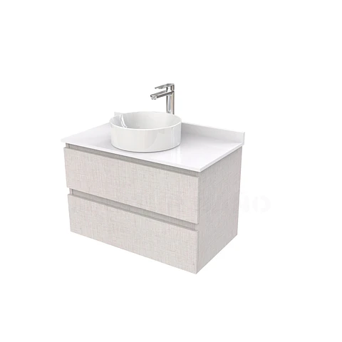 Mueble Vanitorio  para lavamanos sobreponer simple de 80 cm M2-830-SPA / Giorno