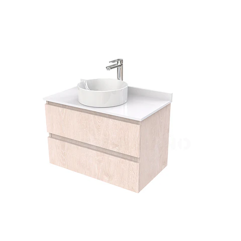 Mueble Vanitorio  para lavamanos sobreponer simple de 80 cm M2-830-SPA / provenzal