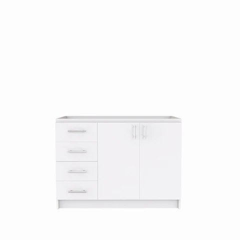 Mueble para  meson de 130 cm / M1-1340 / Blanco