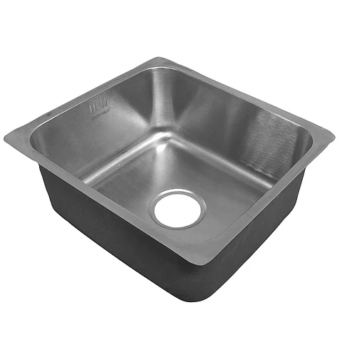 Lavaplatos Bajo Cubierta DS4339 Silver (Incluye Desagüe y Sifón) / 43x39x20cm