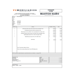  COTIZACIÓN N° 00936