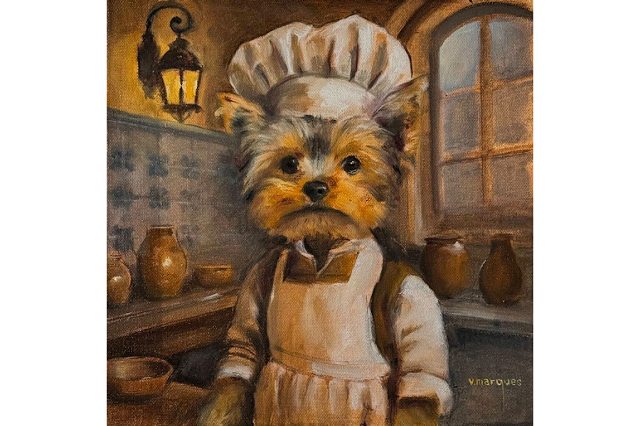 Chef Auguste Petit-Four (Yorkshire Terrier)