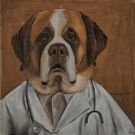 Dr. Bernard von Wattenwyl-Schwarzenburg (São-bernardo / Saint Bernard)