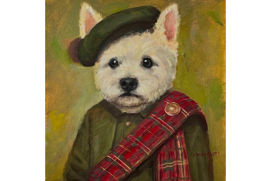 Angus MacLeod (West Highlander Terrier / Westie)