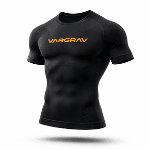 BLACK SHIRT COMPRESS | VARGRAV ESSENTIALS