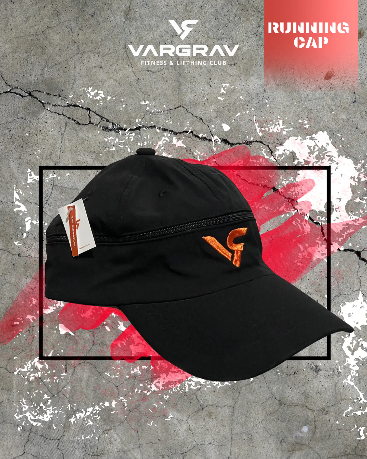 RUNNING CAP - VARGRAV ESSENTIALS 2