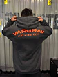 BLACK/DARK GRAY HOODIE OVERSIZE - VARGRAV LIFTHING CLUB - Miniatura 2