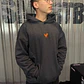 BLACK/DARK GRAY HOODIE OVERSIZE - VARGRAV LIFTHING CLUB - Miniatura 6