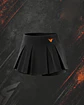 Falda short negra — VALKYR PLEATED SKORT - thumbnail 1