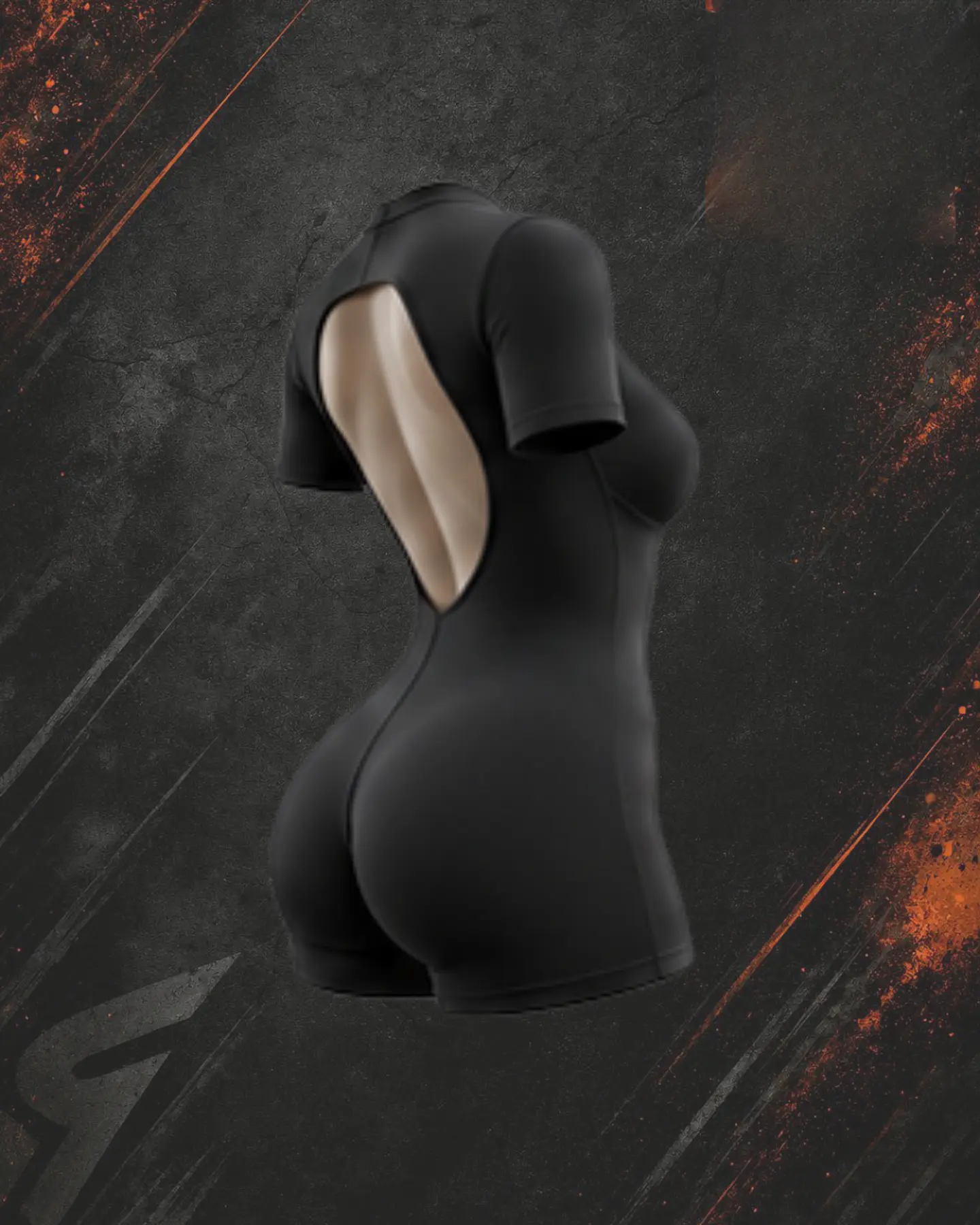 Body espalda abierta — VALKYR OPEN BACK BODY 1
