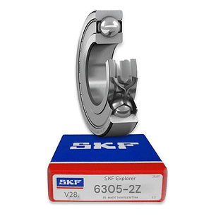 Rodamiento 6305-2z -skf Rígido De Bolas Medidas: 25x62x17 Mm