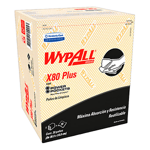 Paños Wypall X80 Plus Reutilizables Colores Paquete De 30 Paños C/u