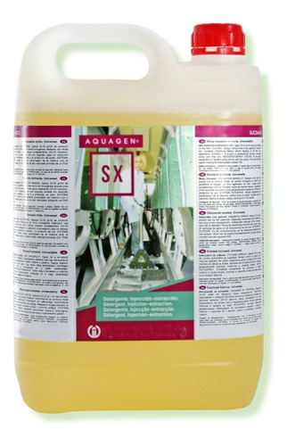 Detergente Alfombras Por Inyección Y Extracción. Aquagen Sx 1