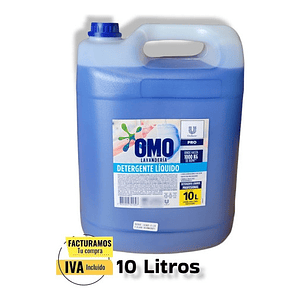 Omo 10 Lts Detergente Liquido Concentrado Lavandería Y Hogar
