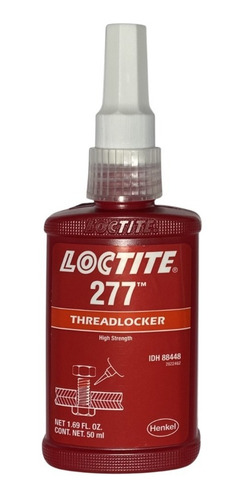 Trabador De Tornillos Loctite 277 Alta Resistencia 50 Ml 1