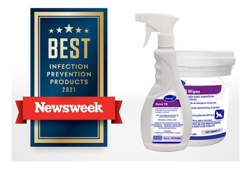 Toallitas Desinfectantes Hospitalario Oxivir Tb Wipes 160 Un 3