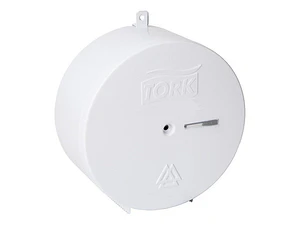 Dispensador Metálico Blanco Para Papel Higiénico Industrial