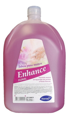 Jabón Liquido Para Manos Enhance Floral 5 Lt Diversey 1