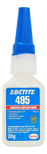 Loctite 495 Adhesivo Instantaneo 20gr 1