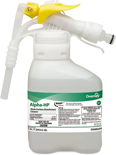 Limpiador Desinfectante Oxigenado Alpha Hp 1,5 Litros Jflex 1