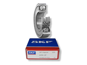 Rodamiento 6201 -2z  Rígido De Bolas Skf Medidas 12x32x10 Mm